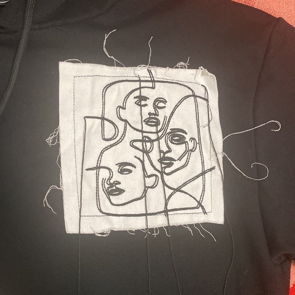 Maniere de Voir hoodie black US0 - Picture 3 of 8